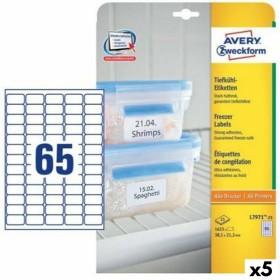 Etiquettes pour Imprimante Avery L7971 Blanc 25 Volets 38,1 x 21,1 mm (5 Unités): Plus de 300.000 produits de grandes marques en