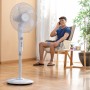 Ventilateur sur Pied InnovaGoods Freshinn Blanc 45 W: Plus de 300.000 produits de grandes marques en vente directe à prix usine 