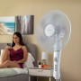Ventilateur sur Pied InnovaGoods Freshinn Blanc 45 W: Plus de 300.000 produits de grandes marques en vente directe à prix usine 