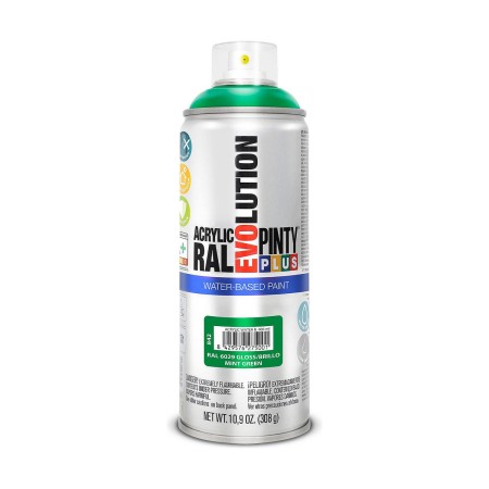 Peinture en spray Pintyplus Evolution RAL 6029 Base d'eau Mint Green 400 ml: Plus de 300.000 produits de grandes marques en vent