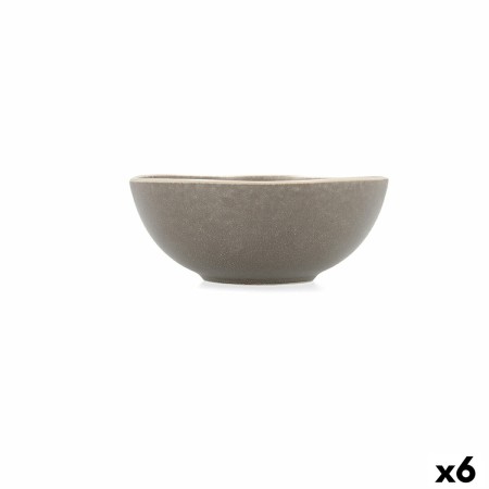Bol Bidasoa Gio 16 x 6,5 cm Céramique Gris (6 Unités): Plus de 300.000 produits de grandes marques en vente directe à prix usine