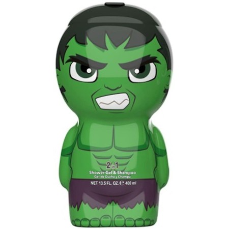 2-in-1 Gel et shampooing Air-Val Hulk 400 ml: Plus de 300.000 produits de grandes marques en vente directe à prix usine sur cade