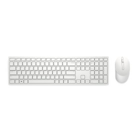Clavier Dell KM5221W-WH-SPN Blanc Noir Espagnol Qwerty: Plus de 300.000 produits de grandes marques en vente directe à prix usin