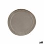 Assiette plate Bidasoa Gio Irrégulier 20 cm Céramique Gris (6 Unités): Plus de 300.000 produits de grandes marques en vente dire