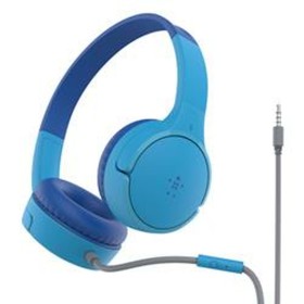 Casques avec Microphone Belkin AUD004BTBL Bleu: Plus de 300.000 produits de grandes marques en vente directe à prix usine sur ca