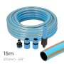 Jeu de tuyaux avec accessoires EDM 74107 PVC 5/8 20 mm x 15 m Bleu (15 m): Plus de 300.000 produits de grandes marques en vente 