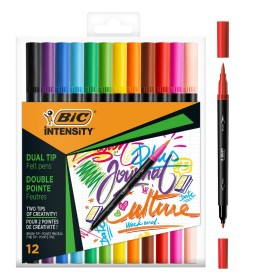 Ensemble de Marqueurs Bic Intensity 12 Pièces Multicouleur: Plus de 300.000 produits de grandes marques en vente directe à prix 