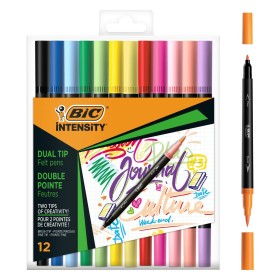 Ensemble de Marqueurs Bic Intensity 12 Pièces Multicouleur: Plus de 300.000 produits de grandes marques en vente directe à prix 