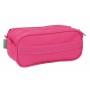 Trousse Fourre-Tout Triple Benetton Raspberry 21,5 x 10 x 8 cm Fuchsia: Plus de 300.000 produits de grandes marques en vente dir