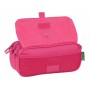 Trousse Fourre-Tout Triple Benetton Raspberry 21,5 x 10 x 8 cm Fuchsia: Plus de 300.000 produits de grandes marques en vente dir