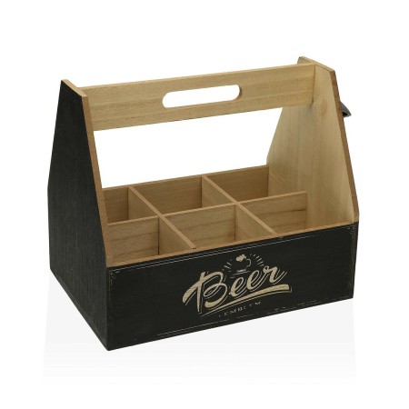 Porte-bouteilles Versa 6 bouteilles 18 x 5 x 18 cm Métal Bois MDF: Plus de 300.000 produits de grandes marques en vente directe 