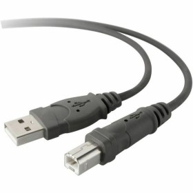 Câble USB 2.0 Belkin F3U154BT3M Imprimante 3 m Noir Gris: Plus de 300.000 produits de grandes marques en vente directe à prix us