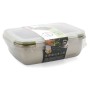 Boîte à lunch hermétique Bidasoa Theo Rectangulaire 1,8 L 23 x 18 x 8 cm Métal (6 Unités): Plus de 300.000 produits de grandes m
