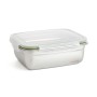 Boîte à lunch hermétique Bidasoa Theo Rectangulaire 1,8 L 23 x 18 x 8 cm Métal (6 Unités): Plus de 300.000 produits de grandes m