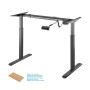 Support de bureau motorisé Aisens DF01B-079 Noir Acier: Plus de 300.000 produits de grandes marques en vente directe à prix usin