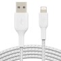 Câble USB vers Lightning Belkin CAA002BT2MWH 2 m Blanc: Plus de 300.000 produits de grandes marques en vente directe à prix usin