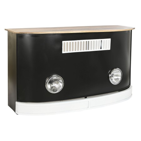 Meuble d'Appoint DKD Home Decor BAR Blanc Marron Noir Aluminium Fer Bois de manguier 157 x 52 x 90 cm: Plus de 300.000 produits 