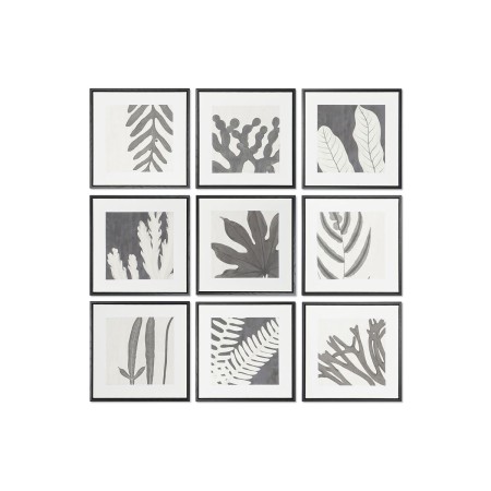 Cadre DKD Home Decor 40 x 4 x 40 cm Feuille d'une plante Urbaine (9 Unités): Plus de 300.000 produits de grandes marques en vent