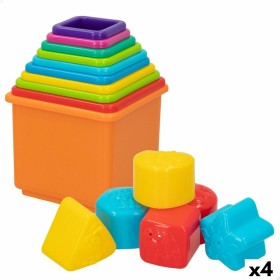 Blocs Empilables PlayGo 16 Pièces 4 Unités 10,5 x 9 x 10,5 cm: Plus de 300.000 produits de grandes marques en vente directe à pr