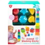 Blocs Empilables PlayGo 16 Pièces 4 Unités 10,5 x 9 x 10,5 cm: Plus de 300.000 produits de grandes marques en vente directe à pr