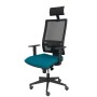 Chaise de Bureau P&C B10CRPC Vert/Bleu: Plus de 300.000 produits de grandes marques en vente directe à prix usine sur cadeaufou.