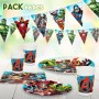 Set d'articles de fête The Avengers 66 Pièces: Plus de 300.000 produits de grandes marques en vente directe à prix usine sur cad