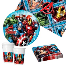 Set d'articles de fête The Avengers 37 Pièces: Plus de 300.000 produits de grandes marques en vente directe à prix usine sur cad