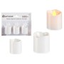 Ensemble de Bougies 3,7 x 3,7 x 5 cm Blanc (12 Unités): Plus de 300.000 produits de grandes marques en vente directe à prix usin