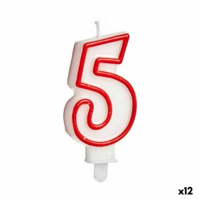 Bougie Anniversaire Numéro 5 (12 Unités): Plus de 300.000 produits de grandes marques en vente directe à prix usine sur cadeaufo