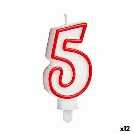 Bougie Anniversaire Numéro 5 (12 Unités): Plus de 300.000 produits de grandes marques en vente directe à prix usine sur cadeaufo
