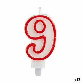 Bougie Anniversaire Numéro 9 (12 Unités): Plus de 300.000 produits de grandes marques en vente directe à prix usine sur cadeaufo
