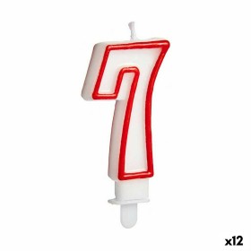 Bougie Anniversaire Numéro 7 (12 Unités): Plus de 300.000 produits de grandes marques en vente directe à prix usine sur cadeaufo