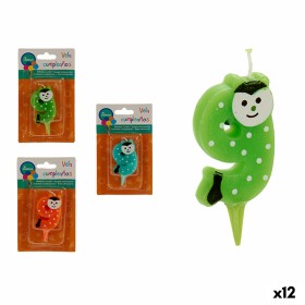 Bougie Anniversaire animaux Numéro 9 (12 Unités): Plus de 300.000 produits de grandes marques en vente directe à prix usine sur 