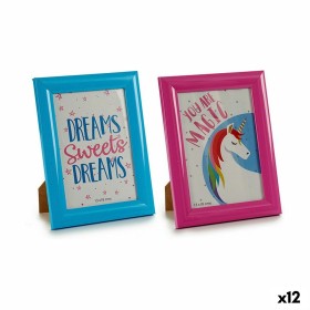 Cadre photo Licorne 1 x 21,5 x 16,5 cm (12 Unités): Plus de 300.000 produits de grandes marques en vente directe à prix usine su