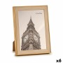 Cadre photo 15,6 x 2 x 20,7 cm Doré Marron Plastique verre (6 Unités): Plus de 300.000 produits de grandes marques en vente dire