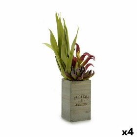 Plante décorative Ibergarden Flowers Garden 10 x 50 x 10 cm Marron Vert (4 Unités): Plus de 300.000 produits de grandes marques 