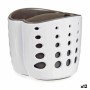 Porte-éponges pour Evier Kinvara CC14373-1 Polyéthylène polystyrène 9,7 x 8,5 x 9,7 cm Double (12 Unités): Plus de 300.000 produ