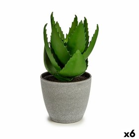 Plante décorative Ibergarden YC184573 Plastique Aloe Vera 15 x 23,5 x 15 cm (6 Unités): Plus de 300.000 produits de grandes marq