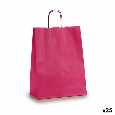 Sac en papier Pincello 32412 Rose 12 x 52 x 32 cm 32 X 12 X 50 cm (25 Unités): Plus de 300.000 produits de grandes marques en ve