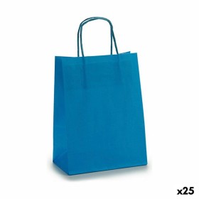 Sac en papier Pincello 18242 Bleu 18 x 8 x 31 cm (25 Unités): Plus de 300.000 produits de grandes marques en vente directe à pri
