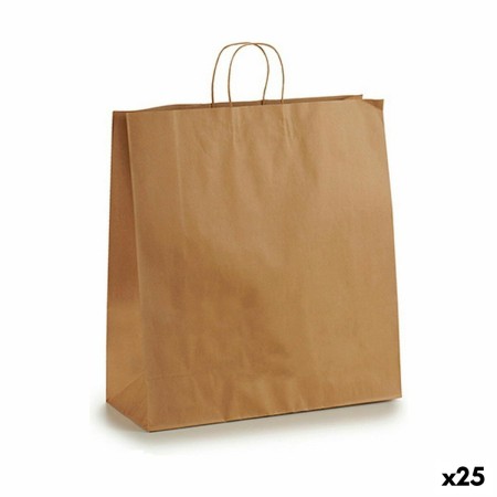 Sac en papier Pincello 46490 Marron 46 x 16 x 59 cm (25 Unités): Plus de 300.000 produits de grandes marques en vente directe à 