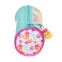 Trousse d'écolier cylindrique The Bellies 20 x 7 x 7 cm Violet Turquoise Blanc: Plus de 300.000 produits de grandes marques en v