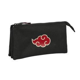 Trousse Fourre-Tout Triple Naruto Noir 22 x 12 x 3 cm: Plus de 300.000 produits de grandes marques en vente directe à prix usine