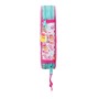 Plumier double The Bellies Blanc Violet Turquoise 12.5 x 19.5 x 4 cm (28 Pièces): Plus de 300.000 produits de grandes marques en