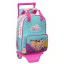 Cartable à roulettes The Bellies 20 x 28 x 8 cm Violet Turquoise Blanc: Plus de 300.000 produits de grandes marques en vente dir