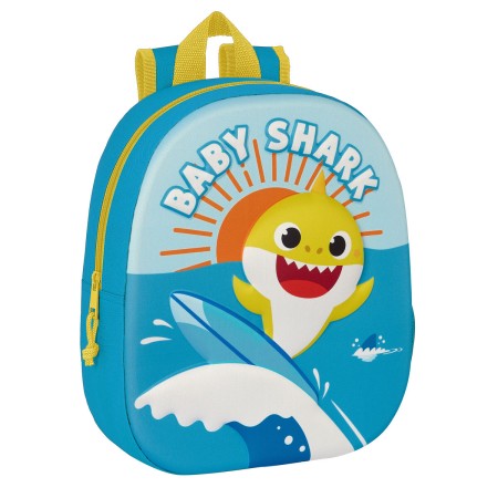 Cartable Baby Shark 3D 27 x 33 x 10 cm Bleu: Plus de 300.000 produits de grandes marques en vente directe à prix usine sur cadea