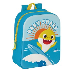 Cartable Baby Shark 3D Bleu 22 x 27 x 10 cm: Plus de 300.000 produits de grandes marques en vente directe à prix usine sur cadea