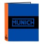 Reliure à anneaux Munich Submarine Bleu électrique A4 27 x 33 x 6 cm: Plus de 300.000 produits de grandes marques en vente direc