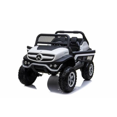 Voiture électrique pour enfants Mercedes Benz Unimog Blanc 12 V: Plus de 300.000 produits de grandes marques en vente directe à 