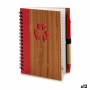 Cahier à Spirales avec Stylo Pincello AR1810137 1 x 16 x 12 cm Bambou (12 Unités): Plus de 300.000 produits de grandes marques e